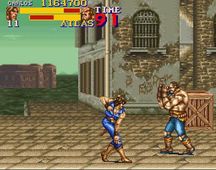 une photo d'Ã©cran de Final Fight 2 sur Nintendo Super Nes